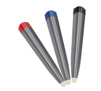 Gatuida Portable Touch Screen Stylus Pens with Soft Felt Tip Design 3pcs Practical Electronic Writing Pens for Touch Screen Devices Suitable for Whiteboard and Tablet Use