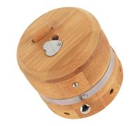 Gatuida Portable Wood Moxibustion Box Lightweight Traditional Moxa Holder for Home and Travel Suspended Moxa Stick Design for Uniform Heat Skin Friendly Craftsmanship Enhancing Wellness