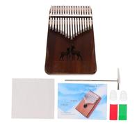 Gatuida Practical Keys Thumb Piano Kalimba Portable Beginner Musical Instrument with Tuning Hammer Lightweight Clear Sound for Students and Professionals