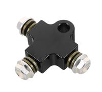 Gatuida Precision Brake Oil Pipe Tee Connector Alloy Shaped Hose Adaptor for ATV Motorcycle Go Kart Reliable Brake Oil Pipe Joint Enhancing Stability and Rapid Response Offroad