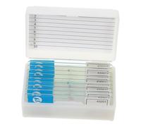 Gatuida Prepared Microscope Slides Storage Case for Biology Students Beginners Microbiology Study Laboratory Slides Specimens Box