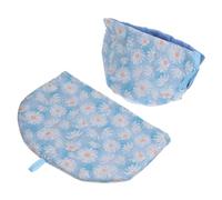 Gatuida Printed Cotton Tea Cozy with Insulated Heat-resistant Cover and Dustproof Protection Removable Washable Teapot Protector for Standard Teapots Elegant Warmth Retention for Home Use