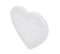 Gatuida Professional Blank Canvas Painting Frame for Oil Acrylic Watercolor Cotton Stretched Art Board with Heart Shaped Design DIY Craft Canvas for Artists Hobbyists
