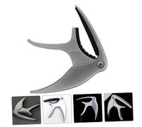 Gatuida Professional Guitar Capo with Clip Tuner for Acoustic Electric Folk Guitars Lightweight Aluminum Alloy Design Suitable for Beginners and Music Teachers