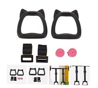 Gatuida Professional Gymnastic Rings with Non Slip Straps for Pull Up and Strength Training Durable Gym Rings for Boys and Home Workout and Physical Therapy