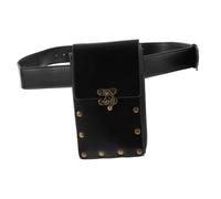 Gatuida Punk Style Waist Bag for Women Multi Function Belt Pouch with Vintage Design for Outdoor Travel Parties and Daily Use