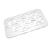 Gatuida Quilting Template Sewing Ruler Acrylic Patchwork Tool 4Mm Thickness for Handmade Quilt Crafting
