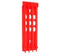 Gatuida Racing Pigeon Foot Rings Holder Rack Leg Band Storage Organizer for Easy Access to Pigeon Supplies for Chickens and Birds Wall Mountable Red Design