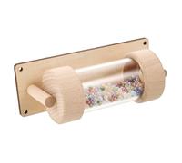 Gatuida Rain Stick Sensory Early Education Instrument for Portable Rain Sound Effect Tube for Cognitive Development DIY Busy Board Accessory