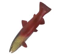 Gatuida Rainbow Trout Figurine Small Plastic Toy Fish for Boy Girl's Simulation Animal Model Realistic Fake Fish Ocean Learning Toys