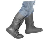 Gatuida Rainproof Shoe Covers Thickened PVC Boot Protectors Reusable Non-slip Overshoes for Cycling Hiking Motorcycle Use Adults