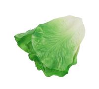 Gatuida Realistic Artificial Lettuce Leaves Simulation Vegetable Model Maintenance Faux Green Leaf Decor for Restaurant Cafe Kitchen Indoor Use
