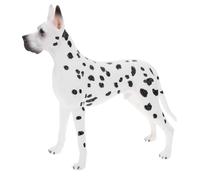 Gatuida Realistic Dalmatian Puppy Figurine Plastic Simulation Dog Model for Home and Garden Decoration Educational for Developing Imagination and Animal Knowledge