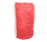 Gatuida Realistic Fake Pork Slice Model Lifelike Simulation Meat for Kitchen Decor Photography Props for Early Childhood Centers Restaurant Displays