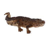 Gatuida Realistic Simulation Alligator Model with Movable Jaw Educational Wildlife Ornament for Early Learning and Home Decoration Stable Desktop Display