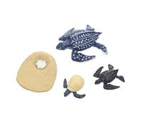 Gatuida Realistic Turtle Growth Cycle Model Educational Simulated Turtles Figurines for Cognitive Development Preschool Learning Biology Science Teaching Tool