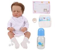 Gatuida Reborn Baby Dolls Boy - 49 cm Newborn Baby Dolls With Soft Cloth Body - Lifelike Simulation Infant For Kids Mom Birthday Nurse Midwife Training