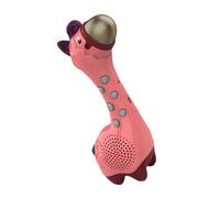 Gatuida Rechargeable Microphone Toy and Singing Karaoke Machine Featuring Adorable Cartoon Giraffe Design Compact Lightweight 20.7 X 9.6 X 6.6Cm Size