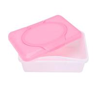 Gatuida Refillable Portable Wipes Container with Cover Eco Friendly Reusable Wipes Dispenser Box for Travel Nursery Office Bedroom Kitchen Bathroom Use One Handed Pull Design
