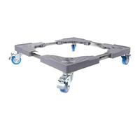 Gatuida Refrigerator Mobile Rack Adjustable Height for Kitchen Use Fits Both Refrigerator and Dryer Bases Featuring Material and Easy Mobility