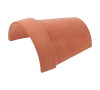 Gatuida Reptile Habitat Hideouts Toad House Shelter, 4.7x3.9x2.4" | Reptile Cave Red Pottery Hideaway for Tortoise Frog Aquarium Fish Lizard Bearded Dragon Outside Garden