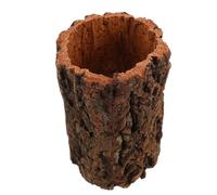 Gatuida Reptile Hideout Cork Bark Log Gecko Hide Jungle Tank Decor Reptile Climbing Log Terrarium Wood Vivarium Hide Cave for Lizard Snake Tarantula
