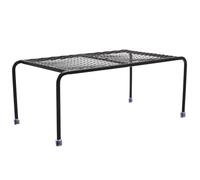 Gatuida Reptile Lounge Chair Small Animal Platform Multi-functional Bearded Dragon Storage Stand with Hollow Design Iron Wire Bracket for Lizards Hamsters Chinchillas and Parrots