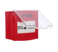 Gatuida Resettable Emergency Fire Alarm Button Manual Call Point with Quick Response Debris and Water Resistant Safety Switch for Elderly and Commercial Use Easy to Install Emergency Call
