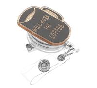 Gatuida Retractable Badge Holder Clip with Fastener Portable Badge Reel for Nurses Doctors Security Office Staff Lightweight Elastic Id Card Holder for Convenient Scanning and