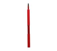 Gatuida Retractable Metal Lip and Nylon Brush Premium with Bristles Tube Portable Makeup Tool for Carrying Handy Lip Brush Applicator Professional Beauty Salon