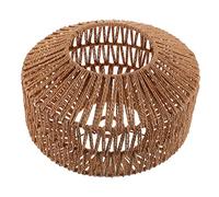 Gatuida Retro Industrial Style Paper String Lampshade Height Pleated Design for Corridor Chandelier Warm Diffuse Lighting Eye Protection Suitable for Ceiling and Wall Lamps
