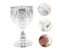Gatuida Retro Metal Liquor Cup Decorative Drinking Cup for Dorm with Stable Flat Bottom Fine Craftsmanship and Comfortable Touch Practical Gift for Liquor Lovers