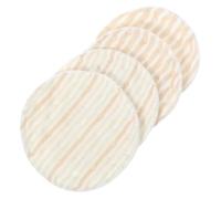 Gatuida Reusable Washable Cotton Breast Pads Double-Sided Maternity Breastfeeding Pads 4pcs for Women with High Absorbency Suitable for Carry in A Handbag Or Outdoor Use