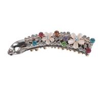 Gatuida Rhinestone Banana Clip for Thin Hair Vintage Hair Accessories for Women Non Slip Design for Comfortable Wear for Work Play