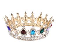 Gatuida Rhinestone Wedding Crown Tiara for Women with Alloy Frame and Glitter Design, for Evening Party and Photography Props, Elegant Bridal Headpiece Circlet