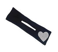 Gatuida Rhinestones Heart Hair Bun Maker Elegant Hair Accessory for Women Compact Portable Hair Curler for Parties Weddings Daily Wear
