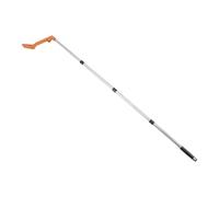 Gatuida Roof Gutter Cleaning Tool Set with Pole Angled Gutter Scoop Debris Removal Ladder-Free Downspout Cleaning Tool