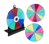Gatuida Rotary Roulette Tabletop Spinning Wheel Game Wheel for Party Erase Board and Marker