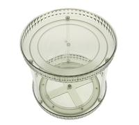 Gatuida Rotatable Tiered Makeup Storage Tray Multi-functional Turntable Organizer for Cosmetics Skincare Jewelry and Kitchen Seasoning Holder Vanity and Bathroom Storage Box