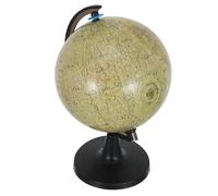 Gatuida Rotating Moon Globe with Stand 5.5 Inch Diameter, Realistic Lunar Surface Plastic Model for Classroom Teaching and Stargazing, HD Waterproof Printed Moon Map with Chinese Labels