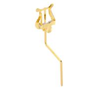 Gatuida Saxophone Lyre Clamp Music Sheet Holder Portable Vertical Music Stand for Alto Sax Durable Secure Clamping System for Marching Bands and Outdoor Performances