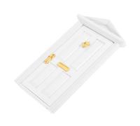 Gatuida Scale Fairy Opening Door Sturdy Miniature Furniture for Dollhouse Decoration and Creative Play Fairy Garden Accessory
