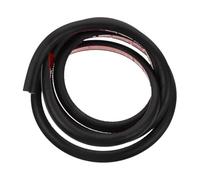 Gatuida Self Adhesive Rv Rain Gutter Strip TPE Black Flexible Trim Molding Drip Rail for Outdoor Rvs Trailers Tents Easy Install Water Diverter Protecting Exterior from Rain Damage