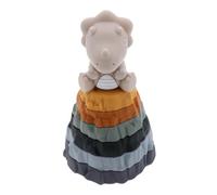 Gatuida Sensory Stacking Rings Soft Dinosaur Volcano Building Blocks for Early Education Imaginative Play Cognitive Development for Boys