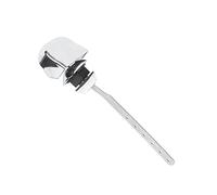 Gatuida Side Action Cistern Lever Side Flush Lever Toilet Handle Replacement Abs Silver Decorative Easy to Mount for Bathroom Use