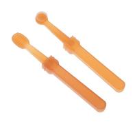 Gatuida Silicone Cat Dog Toothbrush Dual-Headed Small Pet Brush Full Mouth Cleaning for Cats Puppies and Small Dogs Versatile Dental Care Tool for Fresh Breath and