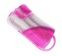 Gatuida Silicone Head Scalp Scrubber Body Shower Brush Dual Sided Exfoliating Bath Accessory with Ergonomic Handle Gentle Hair Massager for Stress Relief and Easy Cleaning