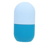 Gatuida Silicone Ice Face Roller Mold for Home Skin Care, Easy to Carry Beauty Tool, Blue Facial Icing Massager That Increases Blood Flow and Reduces Puffiness for Women