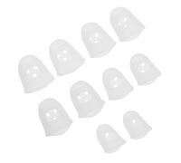 Gatuida Silicone Kalimba Finger Covers Supple and Comfortable Fingertip Sleeves Thumb Protectors 10pcs for Kalimba Practice for Thumb Piano Practising and Guitar Playing