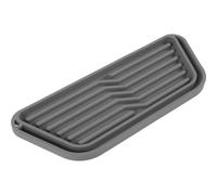 Gatuida Silicone Refrigerator Drip Tray Gray Water Dispenser Drip Catcher Mat for Fridge Water Pan, Anti-Leakage Silicone Tray Suitable for Kitchen and Appliance Use